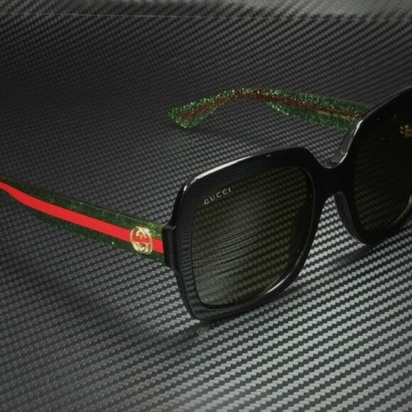 Gucci Women\'s Square 54mm Sunglasses New